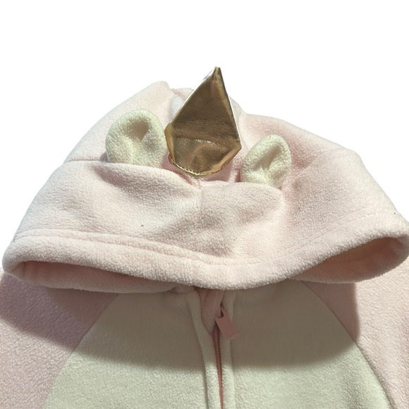 Unicorn Old Navy Kids 18-24 Months Girl Dress Up Halloween Fleece Onesie - Picture 8 of 10